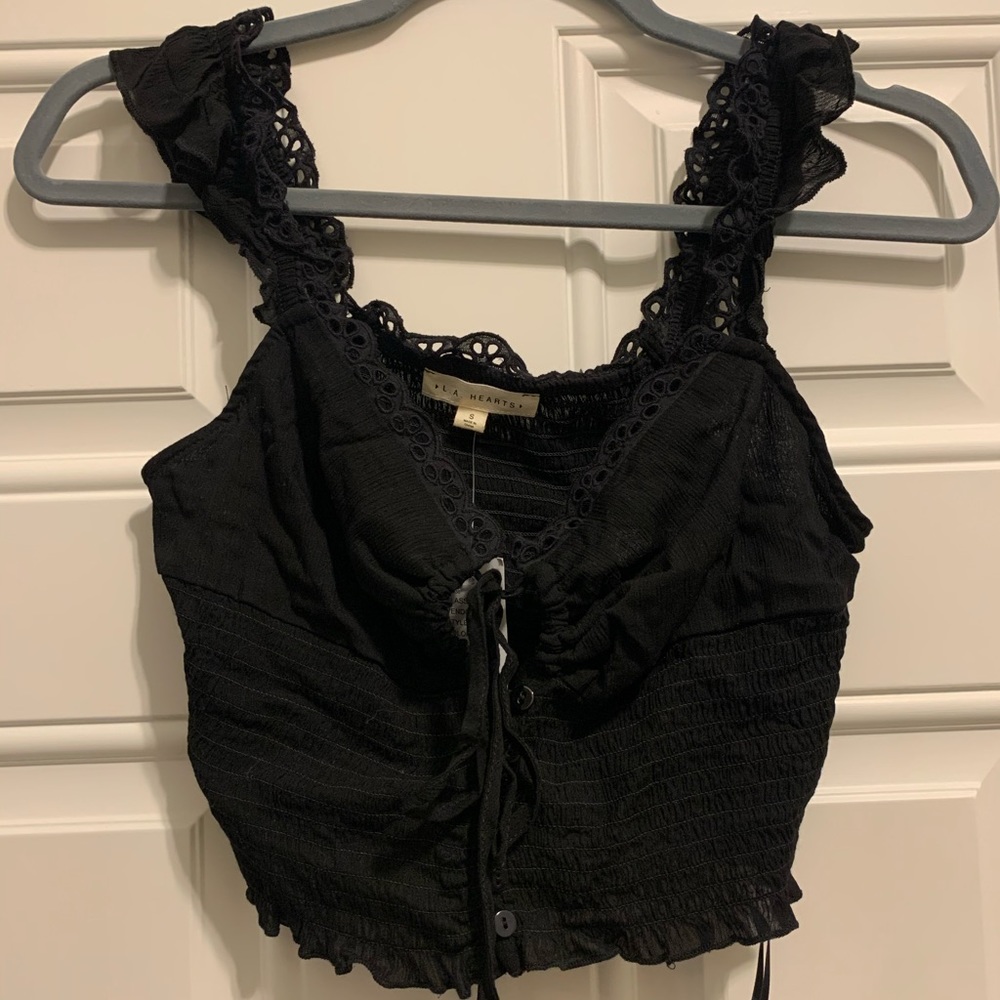 Pacsun lace crop top